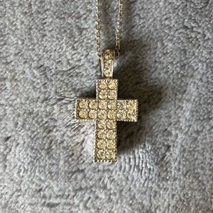 Swarovski cross necklace